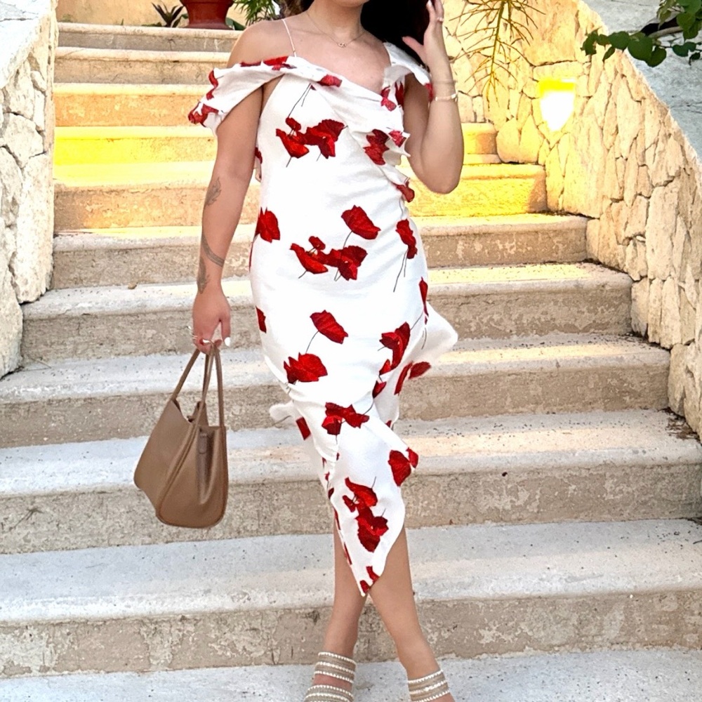 Michelle Mason Floral Dress